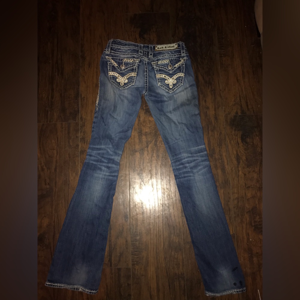 Womens Rock Revival Jeans